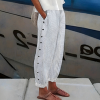 Mila™ | Soft-Line-Hose mit Seitentaschen – Grau