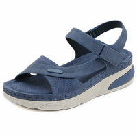 Hannah | Bequeme Damensandalen - Ultimativer Halt – Schwarz