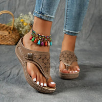 Fatima | Bequeme und elegante Sandalen – Braun
