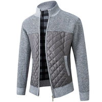 Niklas | Strickjacke für Herren – Grau