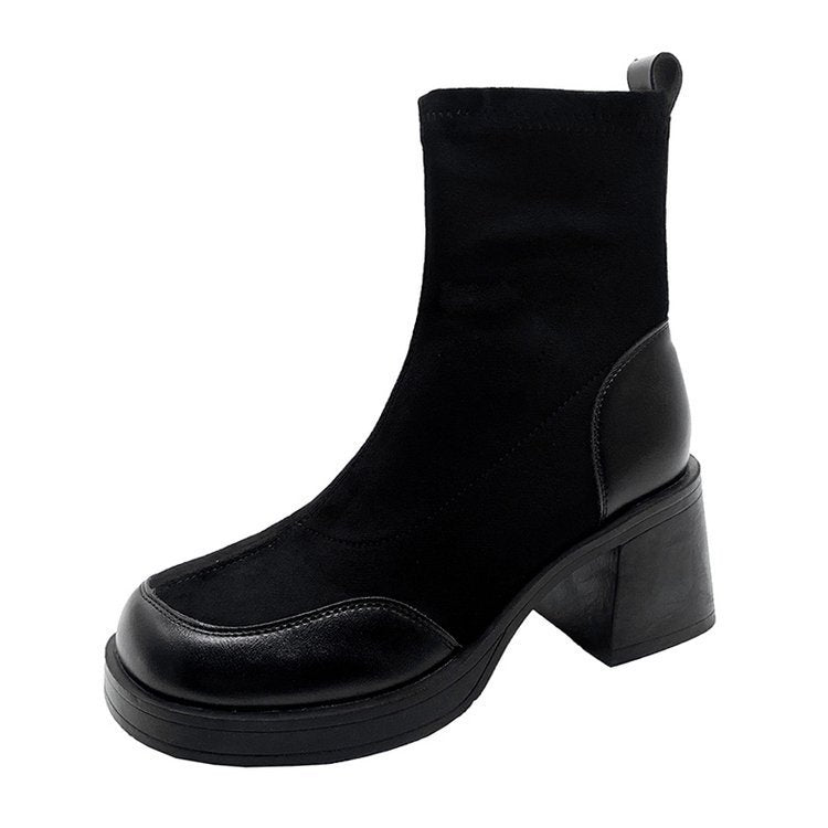 Mandy - Modebewusste Stiefeletten mit Absatz
