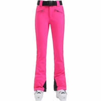 Clara | Wasserdichte Skihose für Damen Slim Fit Winter – Rosa