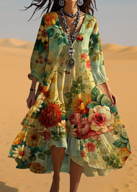 Rebecca - Bringen Sie Boho-Glanz in Ihren Look – Gelb