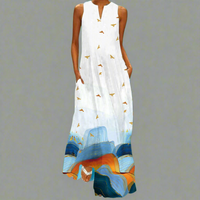 Briselotte | Elegantes Vintage Maxi-Kleid für den Sommer – VLCQ-284