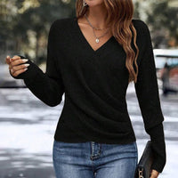 GESINE - WICKEL-PULLOVER AUS STRICK – Schwarz