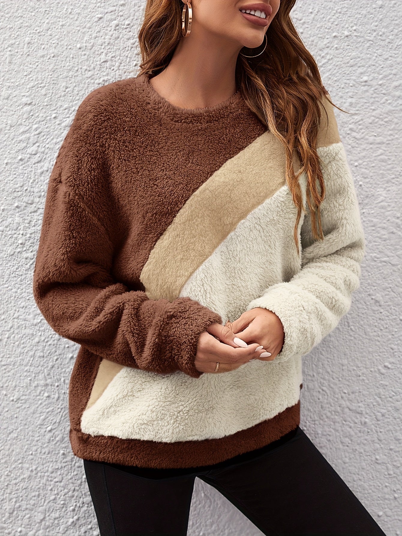 Leyanis | Kuscheliger Sweatshirt-Pullover für Damen – Trendig und Bequem
