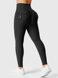 Zerovix | Atmungsaktive Leggings für Damen Sommer Fit – Schwarz