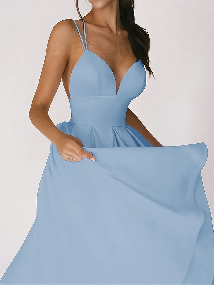 Charline - Elegantes Kleid mit V-Ausschnitt