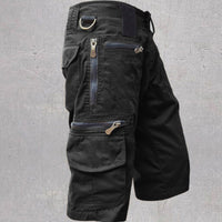 Hendrik | Cargo Shorts Vielseitig – Schwarz
