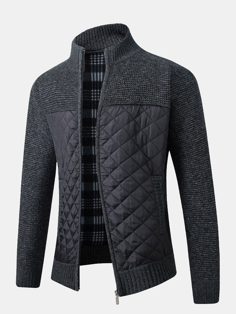 Aries | Moderne und stilvolle Jacke für Herren mit Stehkragen und Seitentaschen