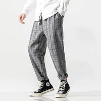 Kosei | Bequeme Baumwollhose – Grau