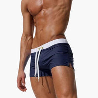 Badeshorts für Männer – Schnelltrocknende Badehose für den Sommer – Marine