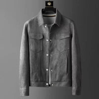 Kilyan – Teigdrehmuster jacke für Komfort und Stil – Grau
