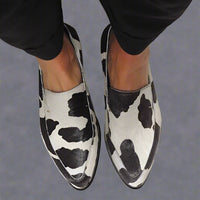 Friede | Elegante Loafers mit Mini-Absatz – Schwarz