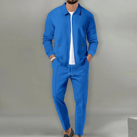 ALOIS - LEICHTE JACKE UND SCHMALE HOSE – Blau