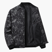 Theodor® | Elegante Herren Bomberjacke – Schwarz