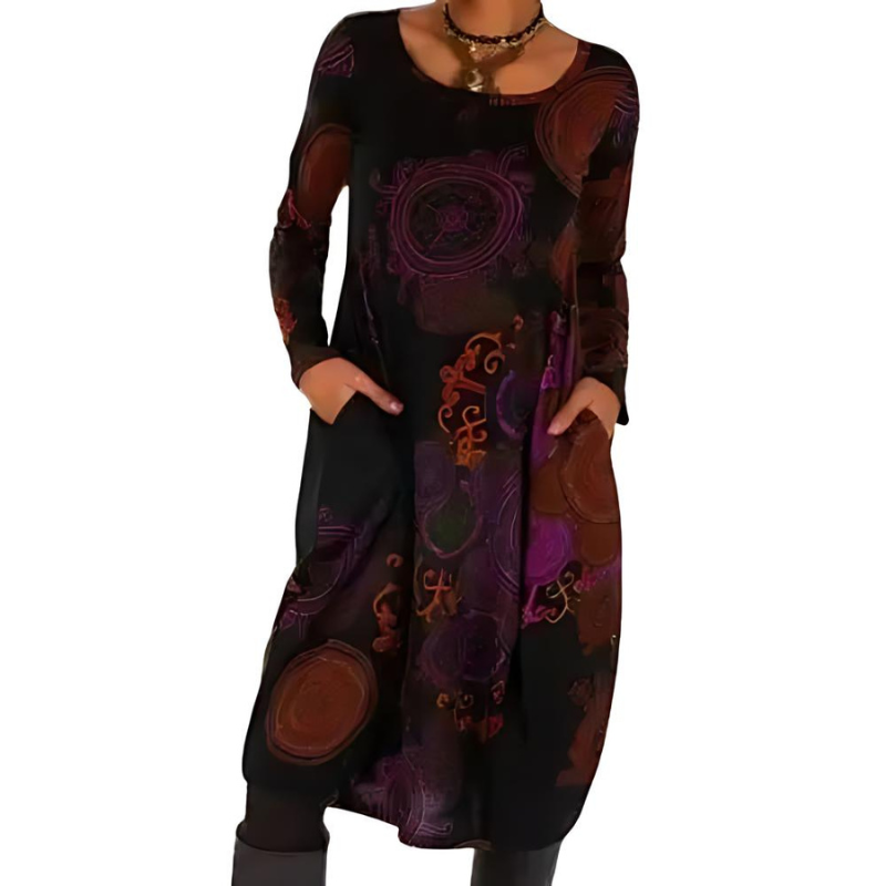 Doreen - Boho-Midi-Kleid