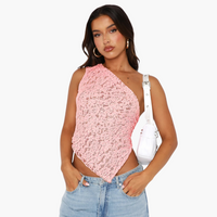 Emily | Spitzen Top – Rosa