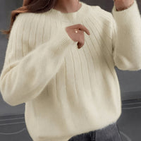 Cornelia - Angenehmer Pullover – Beige