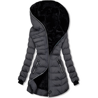 Jasmine - Modische Kapuzenjacke – Grau