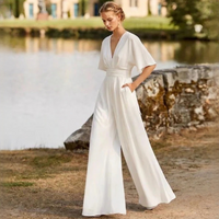 Yoko - Eleganter und trendiger Jumpsuit – Weiß