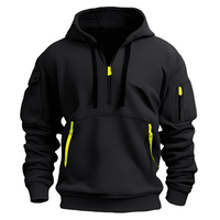 Paxton - Bequeme Kapuzenjacke – Schwarz