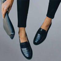 Sanna | Handgemachter Premium-Loafer für stilvolle Alltagsmomente – Schwarz