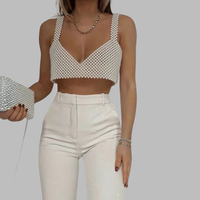 Ysolara | Ivory Gem Bralette für luxuriösen Komfort – Elfenbein
