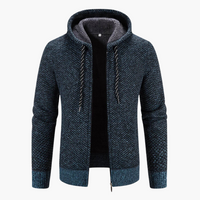 Stefan | Hochwertige Winterjacke mit Kapuze – Blau