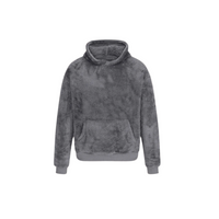 Teddy | Fleece-pullover – Dunkelgrau