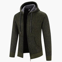 Niklas | Kapuzenpullover Premium – Militärgrün