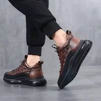 Sommer-Sneaker für Herren - Bequeme Schuhe für breite Füße – Braun