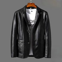 Urban® | Premium-Lederjacke – Schwarz