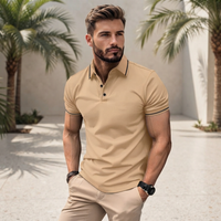 Javier - Lässiges Poloshirt – Khaki