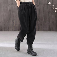 Dagmar - Bequeme Freizeithose – Schwarz