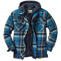 Flynn - Schicke Jacke mit Kapuze – Blau