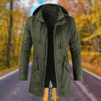 Urban Utility Kapuzenjacke für Männer – Oliv
