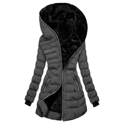Wanterink | Damen-Winterjacke mit Kapuze und Steppdesign