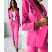 Damen Zweiteiliges Set | Formelle – Rosa