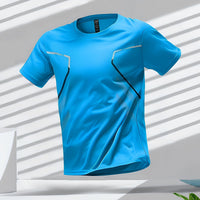 Dane - Bequemes T-Shirt – Blau