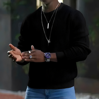 Darius - Stilvoller und komfortabler Pullover – Schwarz