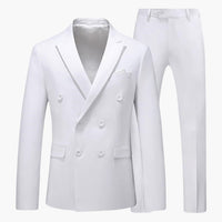 Sommeranzug moderner - Stil für Herren mit elegantem Schnitt – Weiß