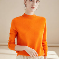 Orie - Stilvoller und gemütlicher Pullover – Orange