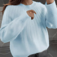Cornelia - Angenehmer Pullover – Blau