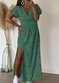 Kelly - Elegantes und stilvolles Maxikleid – Grün