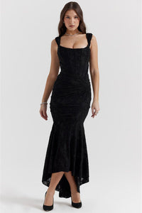 Amira | Maxikleid – Schwarz
