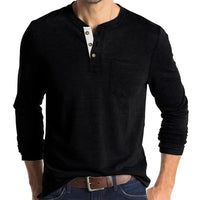Noah | Komfortables Langarmshirt für stilvolle Looks – Schwarz