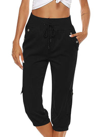 Komfortable Damen Freizeithose für den Alltag – Schwarz