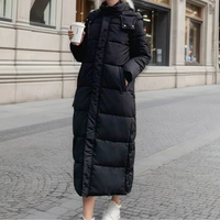 MARTINA - WARMER UND ELEGANTER MANTEL – Schwarz