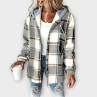 Sara - Gemütliche Jacke – Grau